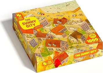 The Sunny City 1000-Piece Jigsaw Puzzle from The Magic Puzzle Company Series One
