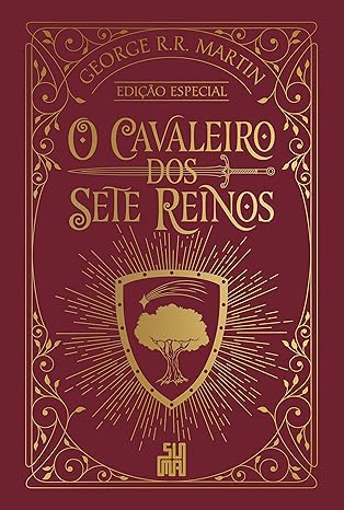 Capa da edição especial do ebook 'O Cavaleiro dos Sete Reinos' com ilustrações exclusivas