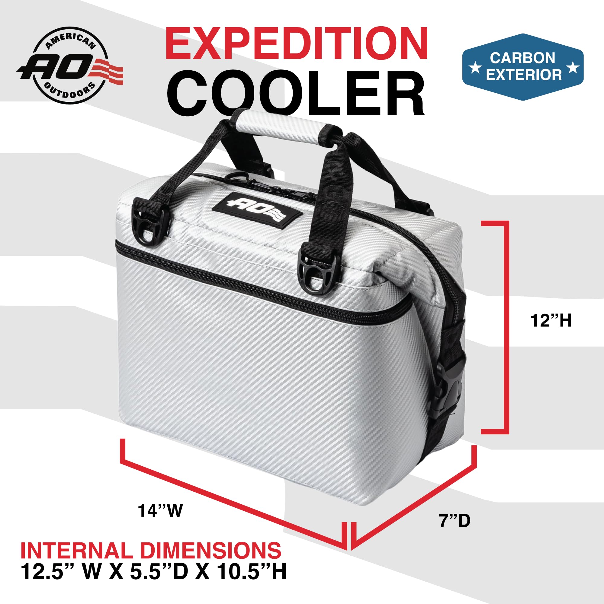 Amazon | AO Coolers (エーオークーラーズ) 12パック カーボン ソフト Amazon | AO Coolers (エーオークーラーズ) 12パック カーボン ソフト