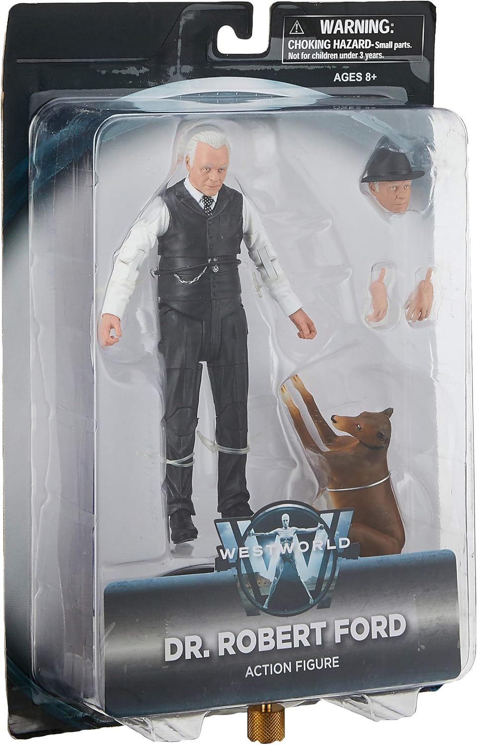 DIAMOND SELECT TOYS Westworld: Dr. Robert Ford Select Action Figure, Multicolor