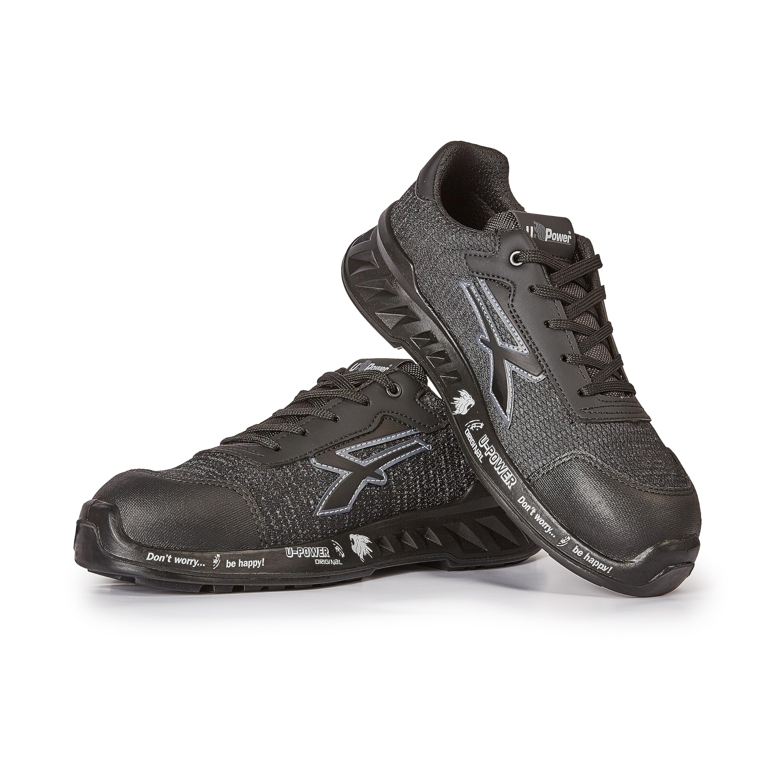 U-POWER DON'T WORRY... BE HAPPY! Scarpe Antinfortunistiche da Lavoro,Scarpa Bassa,MOD.Scott S ESD S1ps FO SR,Puntale Sottopiede Antiforo Ultra Leggero Scarpa antinfortunisticaUomo