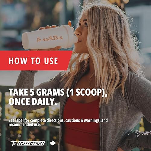 Miniatura 9 de TC Nutrition Monohidrato de creatina en polvo de 0.18 onzas, creatina en polvo para mayor fuerza, crecimiento muscular, mayor resistencia y