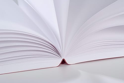 Miniatura 5 de Zequenz Classic 360 Signature Series, Tamaño B6 Mediano, Color Rojo, Papel en blanco, cuaderno de tapa suave, diario encuadernado suave, 5 "x 7",