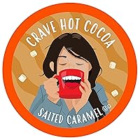 Vista 13 de Crave Beverages Paquete variado de cápsulas de chocolate caliente, compatible con cafeteras K-Cup, paquete variado de 40