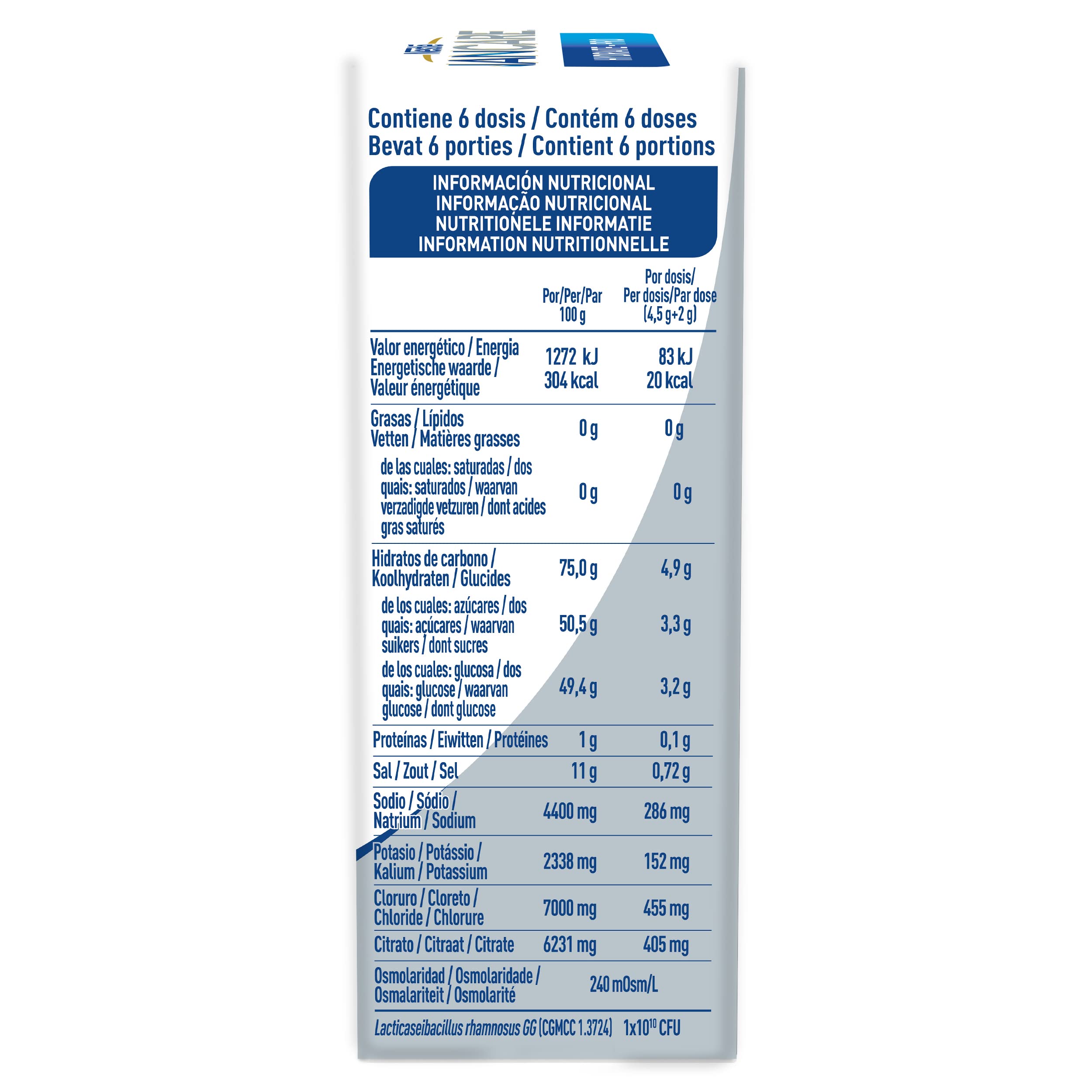 Nestlé NANCARE HYDRATE-PRO - Polvo 6(4,5g+2g) - Complemento infantil