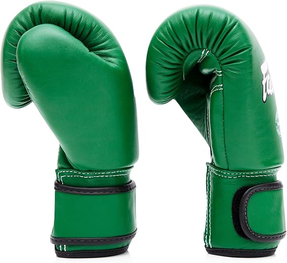 Fairtex BGV16 Compact Boxing Gloves, Leather Muay Thai MMA Kickboxing Gear