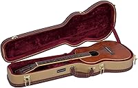 Vista 8 de Crossrock Estuche de madera rígida para ukelele barítono, negro (CRW620BUBK)