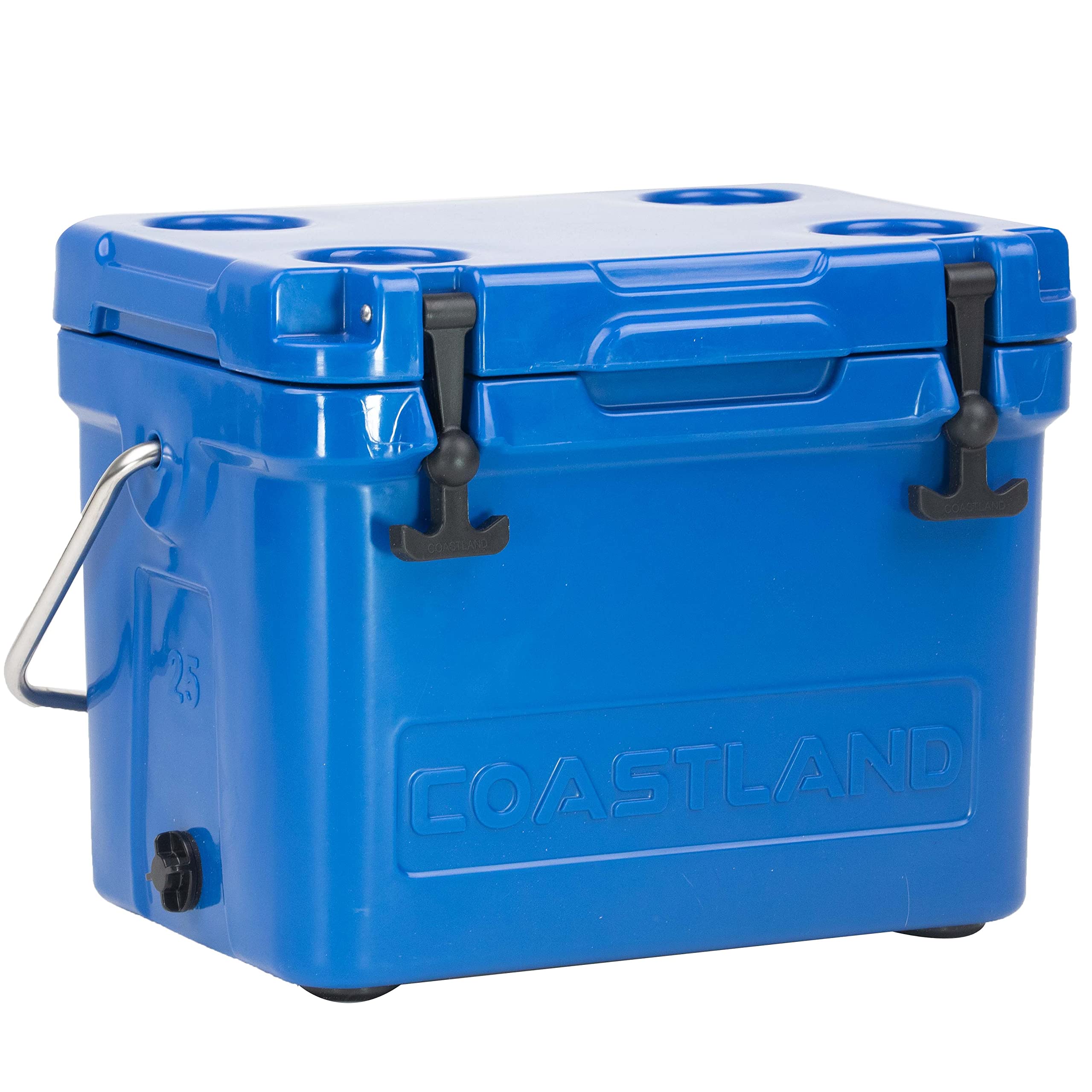 Coastland Bay Series Cooler Premium Everyday Use Insulated Rotomolded Cooler, Small Ice Chest for Tight Spaces, Soccer Games, & Tailgates