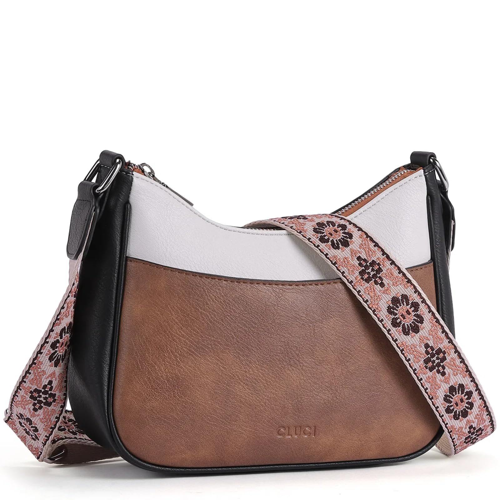 CLUCI Crossbody Purses for Women Crossbody Bags for Women Crossbody Purse Crescent Bag Crossbody with Adjustable Strap