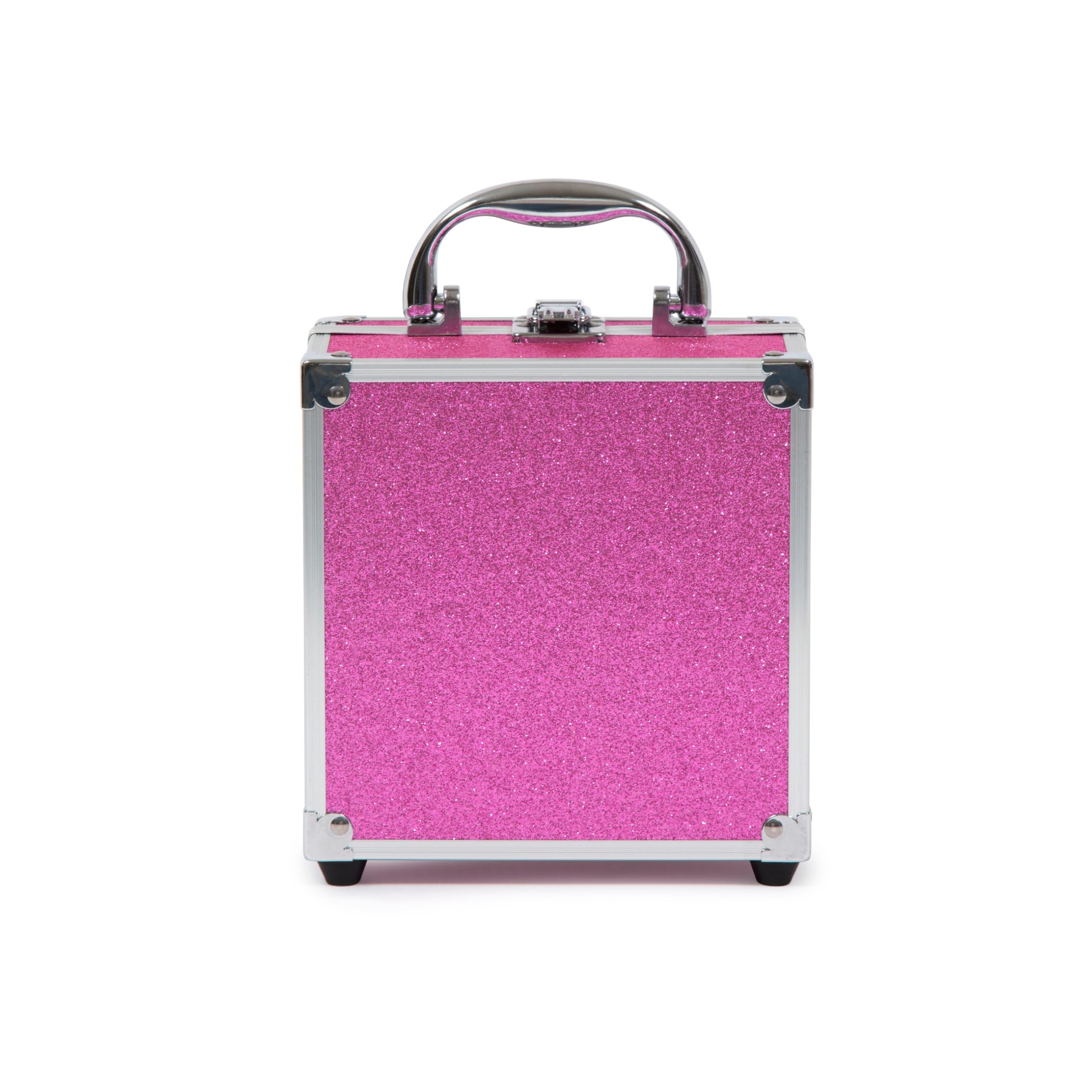 MYA Cosmetics MYA Glitter Fashion | Professioneller Make-up-Koffer | Lidschatten-Set, Rouge, Lippenstift, inklusive Pinsel und Make-up-Pinsel