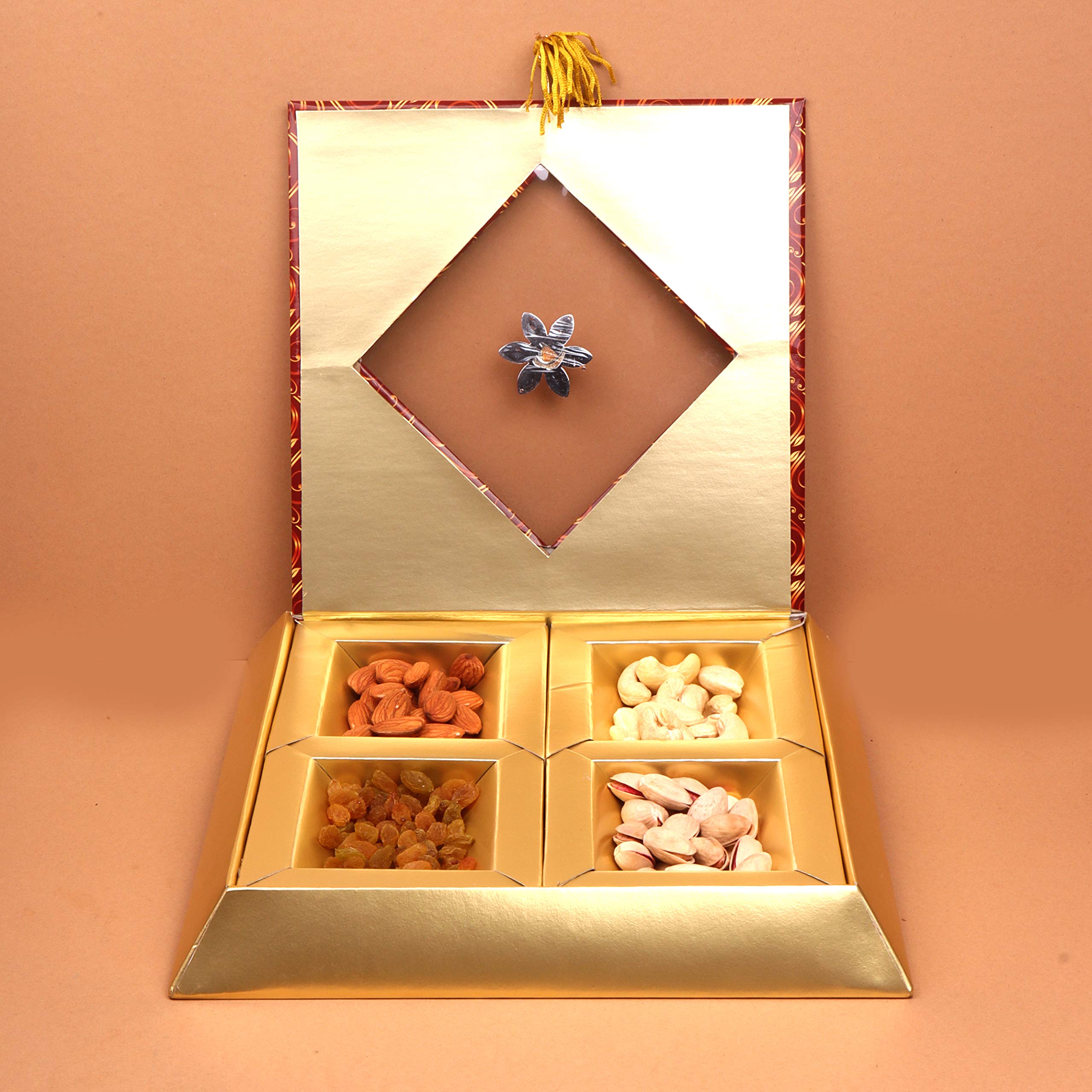 LEEVE DRY FRUITS Combo Fruit & Dry Nut Nuts Diwali Gift Fancy Box Hamper offer packPc21-200G gram - Image 2 thumbnail