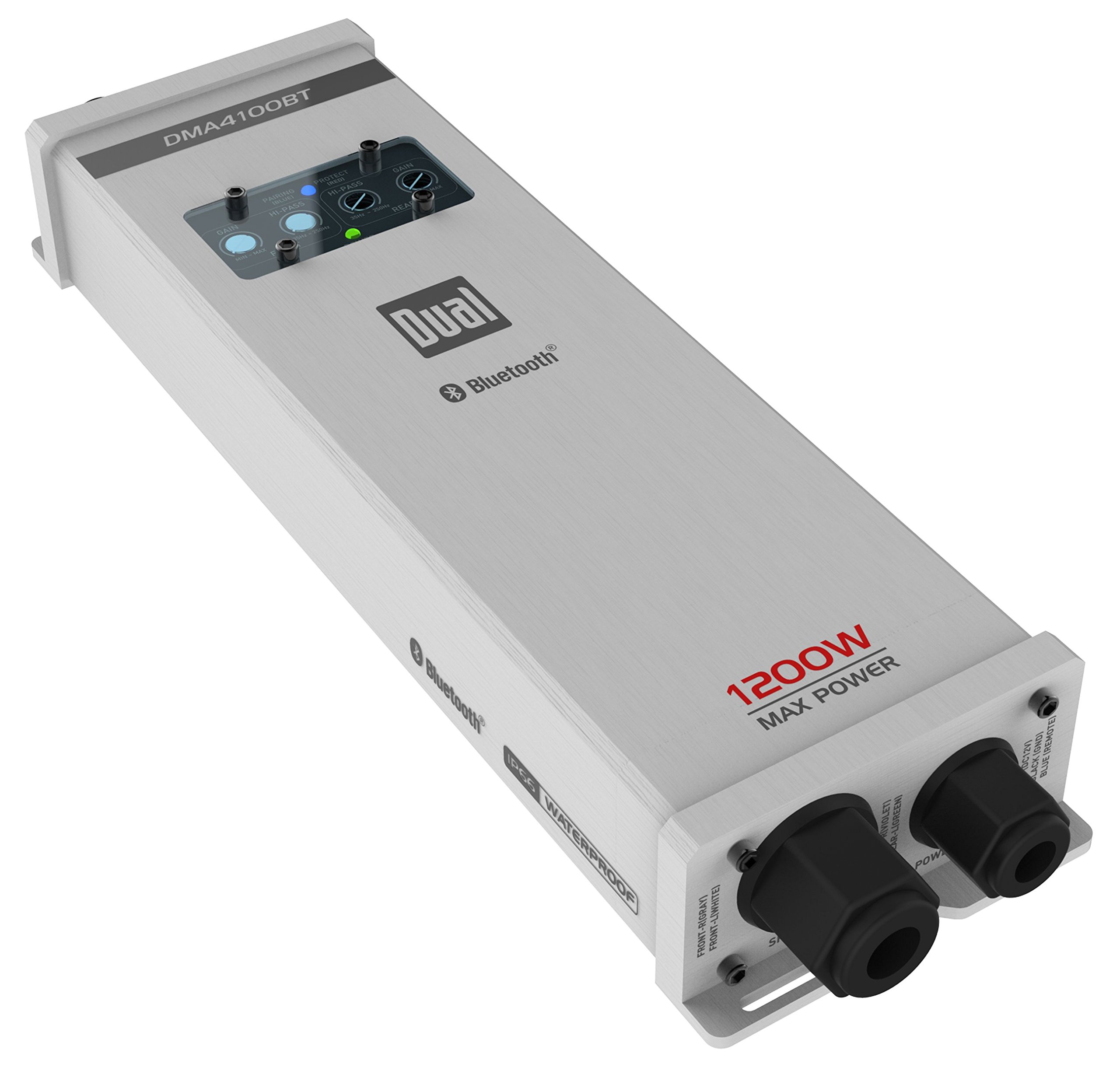 Dual DMA4100BT 1200 Watts Peak Power 4 Channel Amplifier with Bluetooth