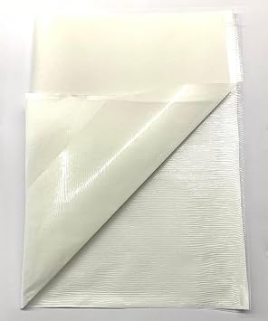 modern teknik tekstil BSN Tela 1x1 metre 100 micron - Çift Taraflı Yapışkan Tela - Arma Yapıştırma Telası - Laminasyon Telası - Dikiş Nakış Telası - Ütü ile Yapıştırılan Tela - Kağıtlı Tela