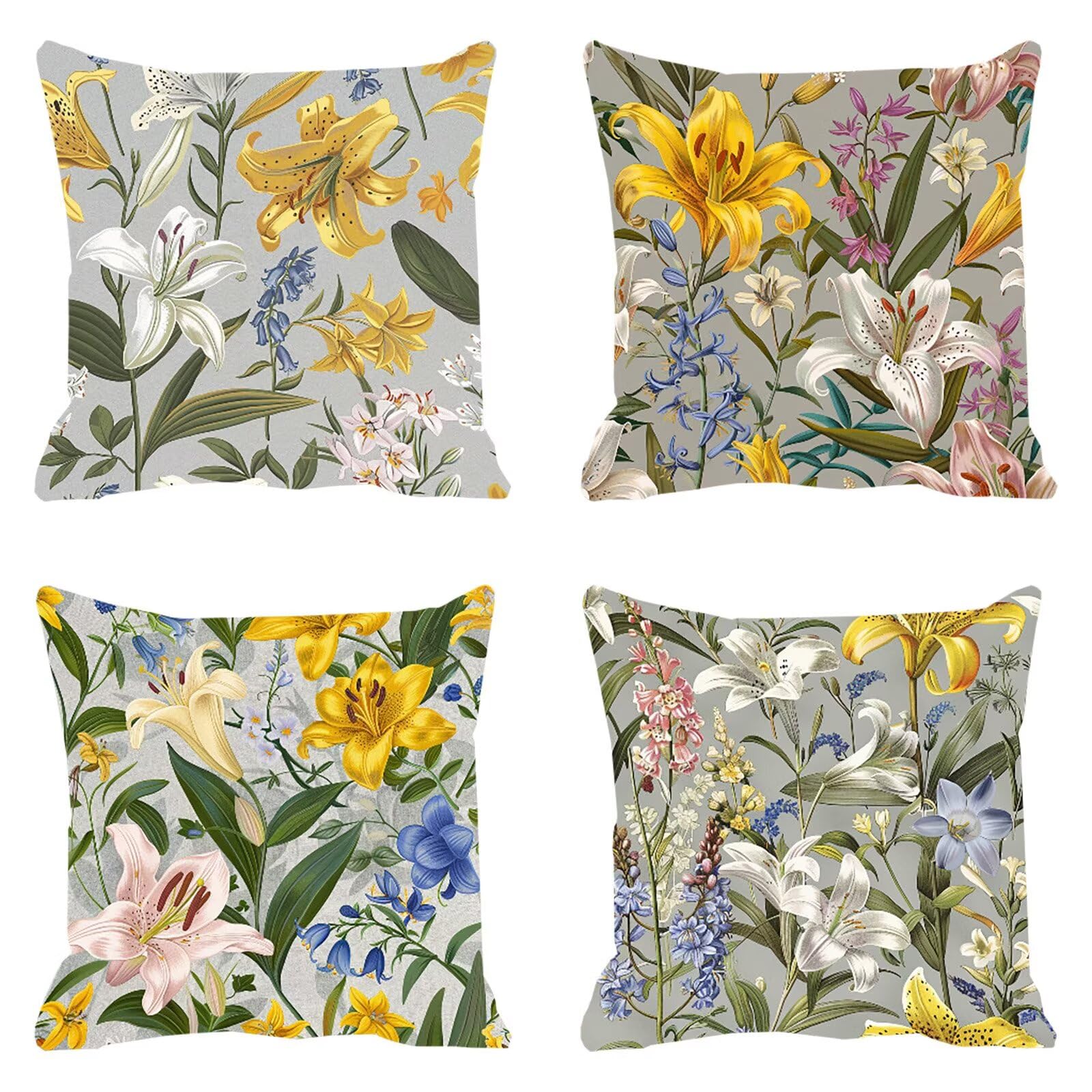 Taie oreiller canapé imperméable jaune contre l'humidité du salon de jardin