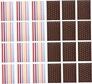 VILLCASE 30 Folhas Adesivos De Canto De Imagem Multicolor Guarda De Canto Pvc Manual Decoração Manual Moldura De Canto Adesivos De Canto Decorativos Adesivos Suportes De Canto De Foto