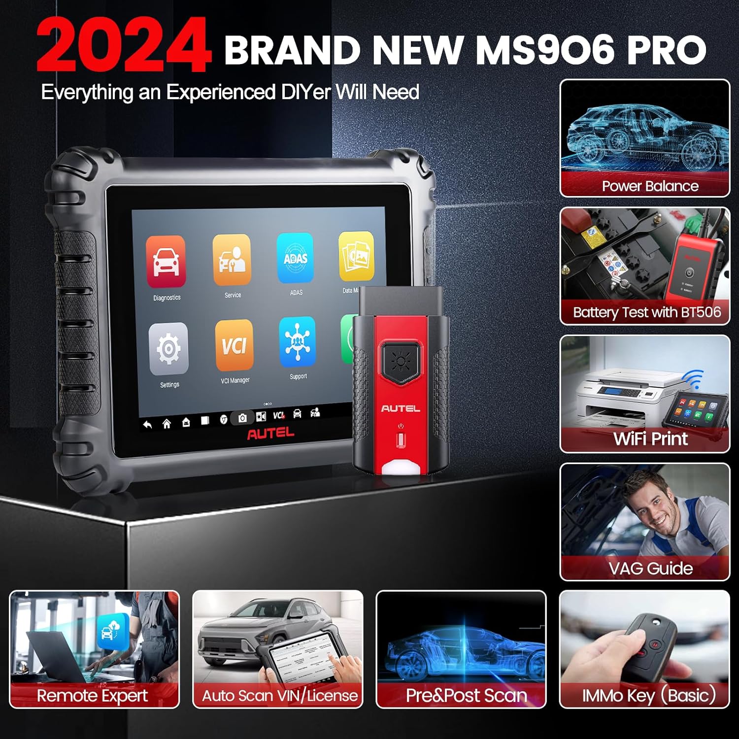 AUTEL MaxiSYS MS906 Pro OBD2 / OBD1 سكانر 2024 الاردن Ubuy