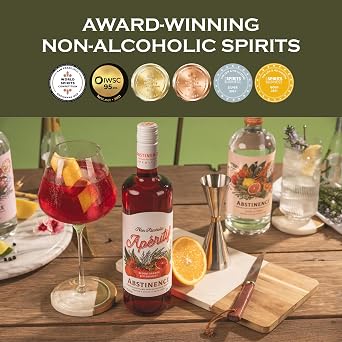 Abstinence South African Blood Orange Alcohol-Free Aperitif, Non Alc 75cl