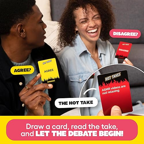 Miniatura 4 de WHAT DO YOU MEME? Hot Takes - El juego de fiesta de opiniones picantes - Juegos de fiesta para adultos y regalos divertidos para adultos