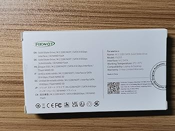Amazon.com: Fikwot FN203 M.2 SATA SSD - SLC Cache 3D NAND TLC SATA