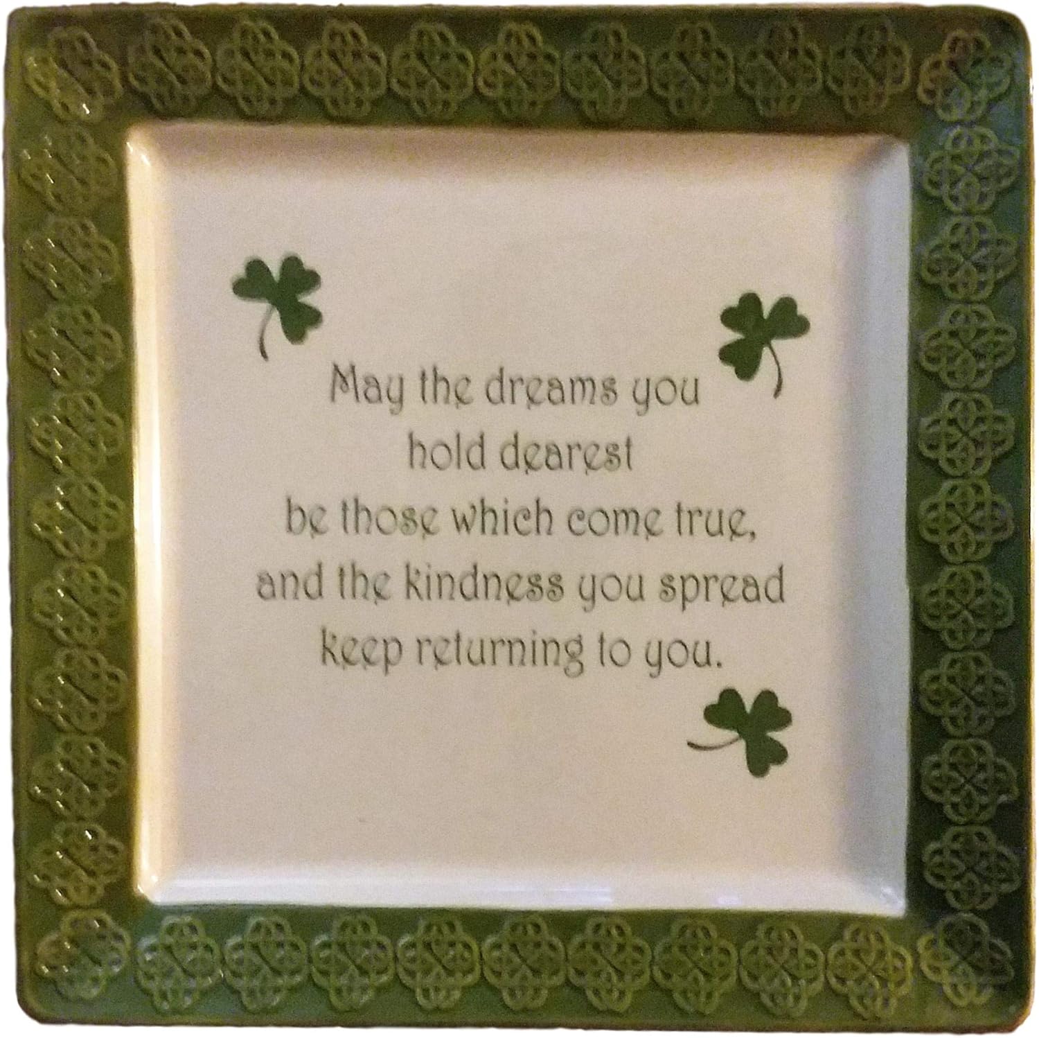 St. Patricks Day Irish Celtic Platter Serving Tray Celtic