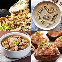 Vista 6 de VIGOROUS MOUNTAINS Setas Shiitake Deshidratadas Orgánicas USDA, Hongos Secos Deshidratados para Cocinar 4.23oz, 120g