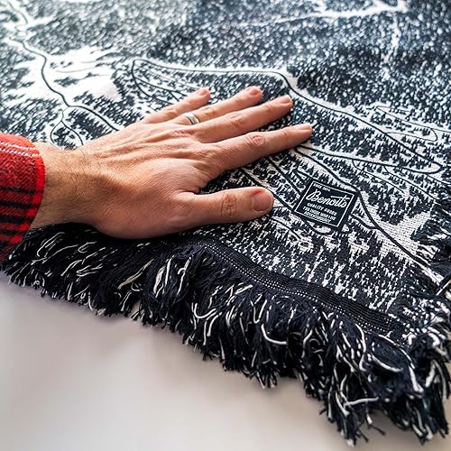 Miniatura 6 de Sierra at Tahoe California Ski Trail Blanket