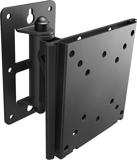 RICOO Pc-monitor muurbeugel plat voor 13-29 inch, monitor beugel muur F0611, monitorhouder, beeldschermhouder, monitor 27 inch tot 25 kg, VESA 75 x 75, 100 x 100 mm