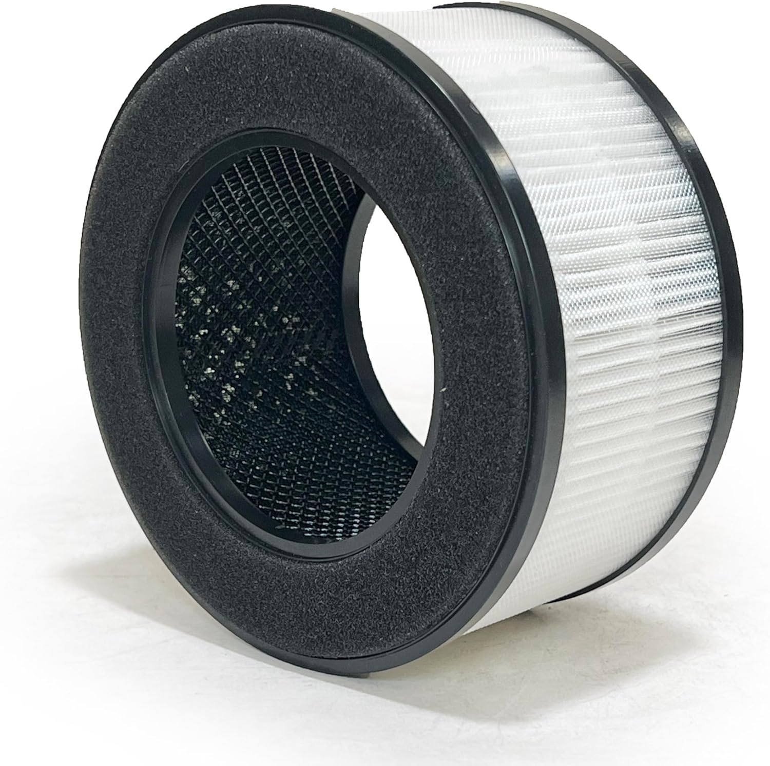 Nispira BS-01 3-In-1 True HEPA Filter Replacement Compatible with Slevoo Air Purifier BS-01 | Removes Smoke, Chemical VOCs, Odor | 1 Pack - Image 3