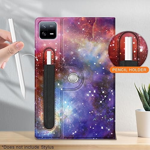 Miniatura 9 de DINGGUAGUA Funda compatible con tablet Xiaomi Pad 6 de 11.0 pulgadas lanzada 2023 con soporte multiángulo para tableta Mi Pad 6 Pro giratoria