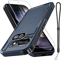 Vista 17 de RMOCR Funda para Google Pixel 8A, Cuerpo Completo Resistente Robusta a Prueba de Golpes Funda Protectora para Teléfono con Correa de Cordón