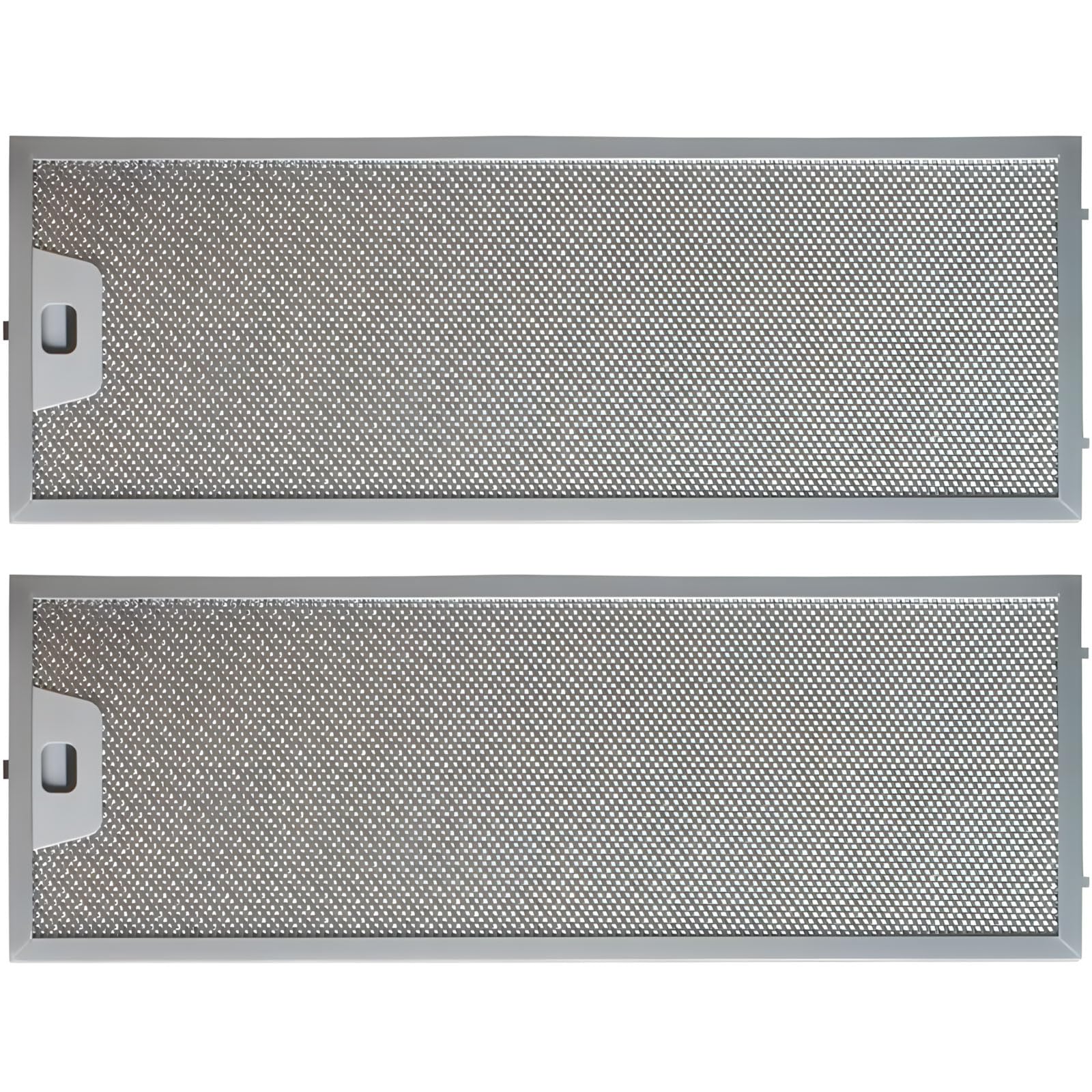 SXRQ Sturdy Grease Filter for European Cooker Hood Aluminum Design Simple to Maintain 2 Pieces Washable Extent Hood Filter