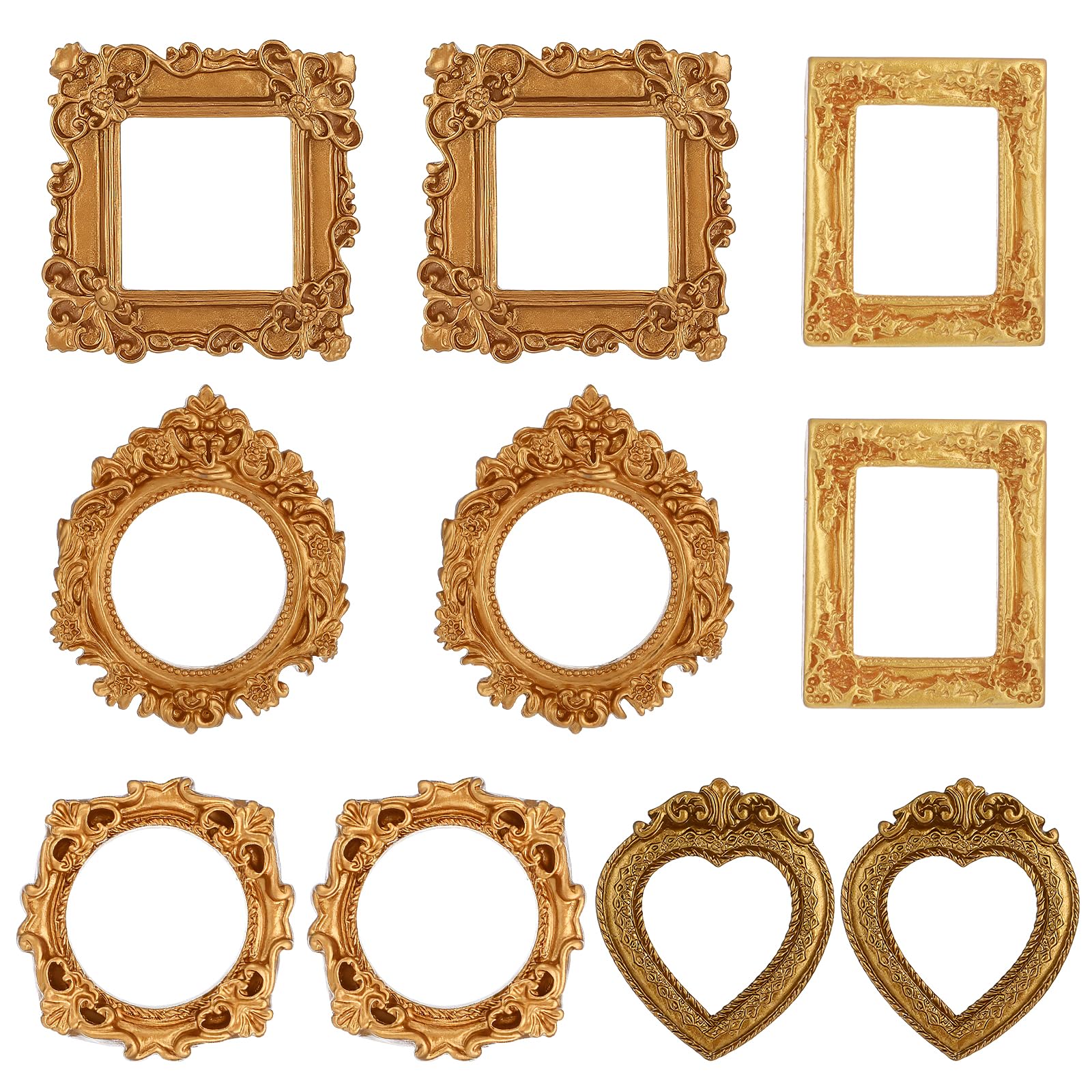 Amazon.com - Ajcotahm 10 PCS Mini Picture Frames, Vintage Mini