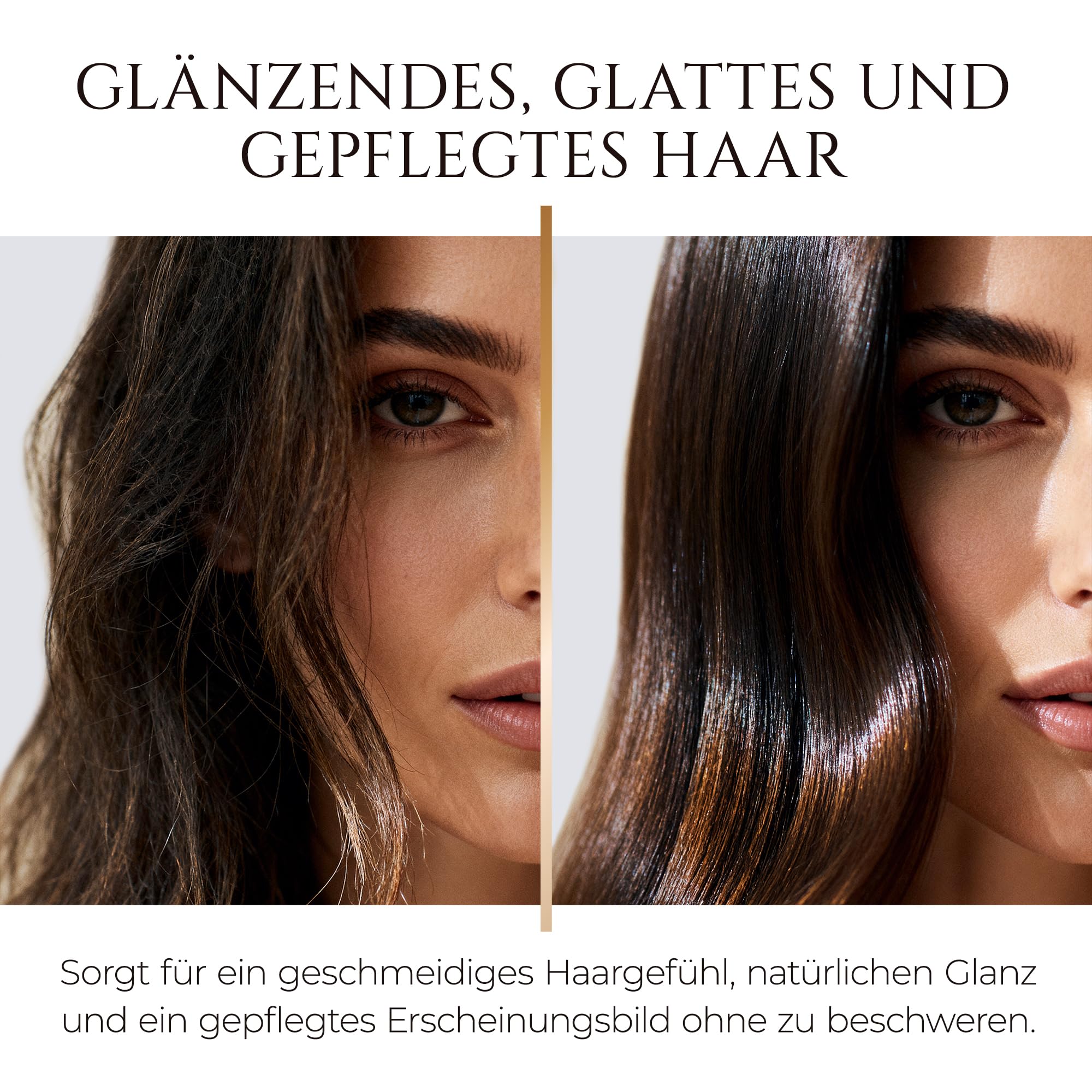 HADAT RESTORING PEARL HAIR SERUM Leave In Haarserum für Trockenes und Geschädigtes Haar, Spliss Pflege, Frizz Kontrolle, Glättendes Styling Finish mit Argan und Jojoba Öl,120 ml