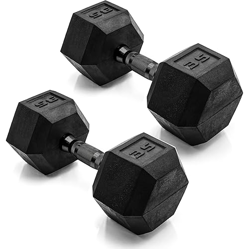 CAP Barbell Coated Dumbbell Weight | Multiple Options Pairs & Sets