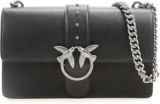 Borsa Pinko Love Simply 1 Nera 1P20ZX-Y3YGZ99 : Amazon.it: Scarpe e borse