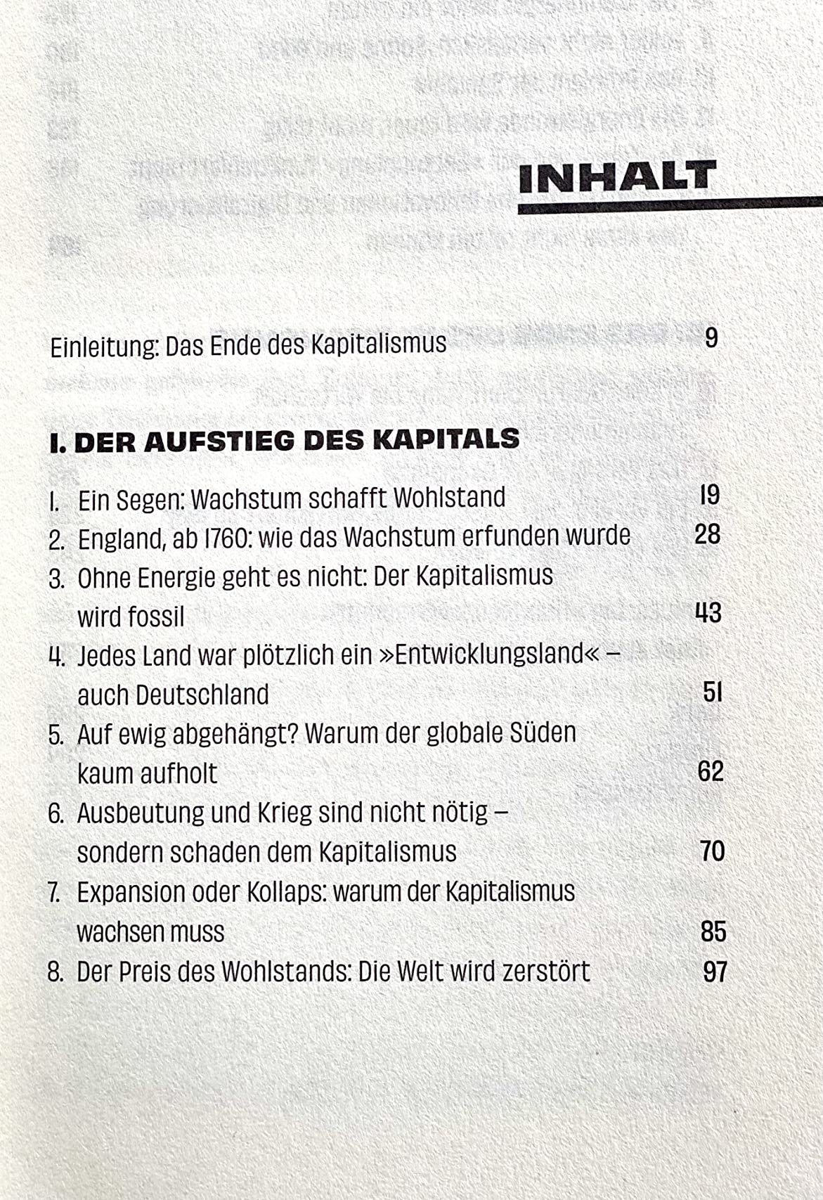 Das Ende des Kapitalismus Warum Wachstum und Klimaschutz nicht
