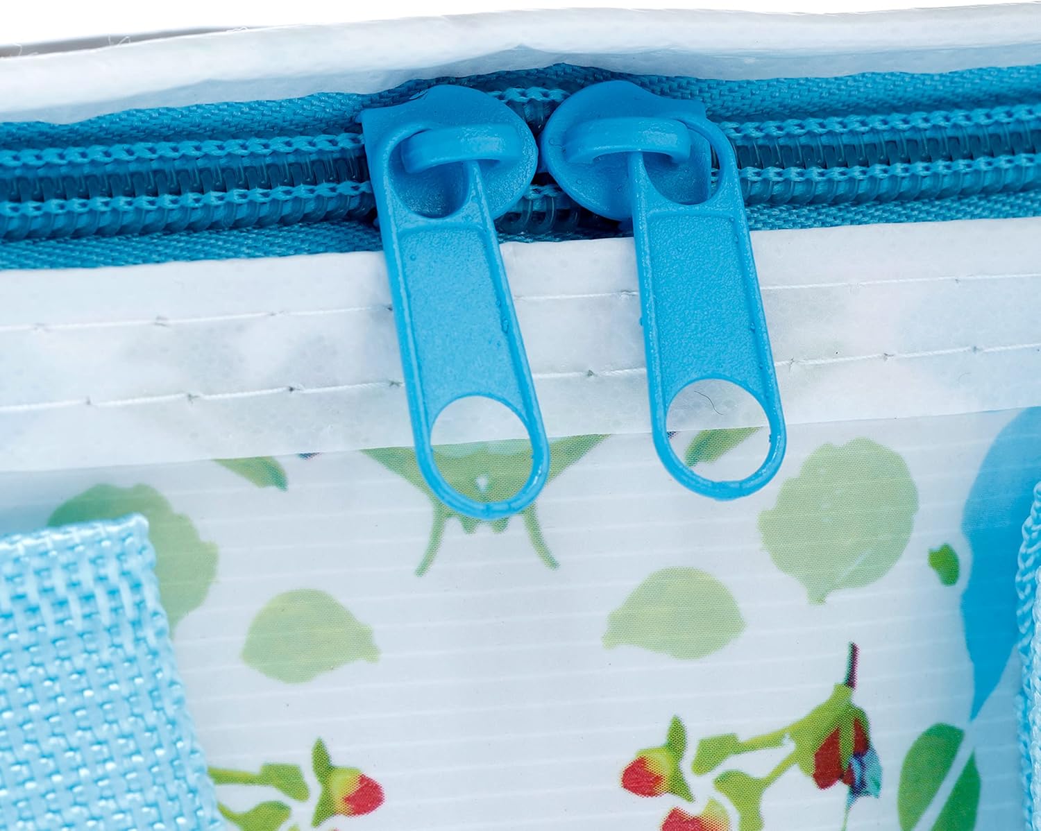 Puckator Cool Lunch Bag Julie Dodsworth Lavender Garden Design Out of Recycled Plastic Bottles - Insulated Lunch Bag for Women Men Children - Lunch Box Bag for Work & School Beach Picnic Accessories