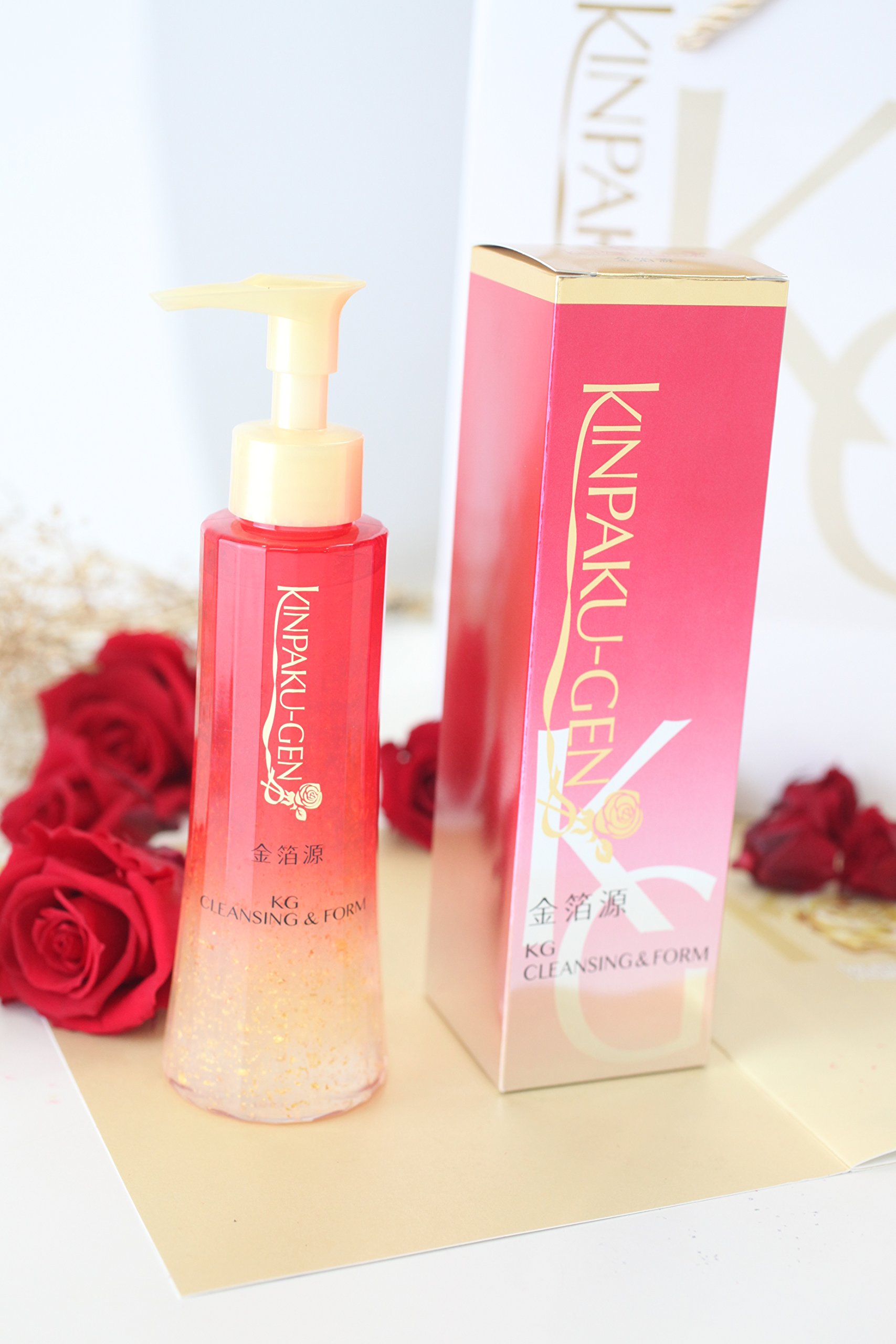 Amazon | KG金箔源 化粧落とし洗顔料 KG クレンジング＆フォーム 保湿