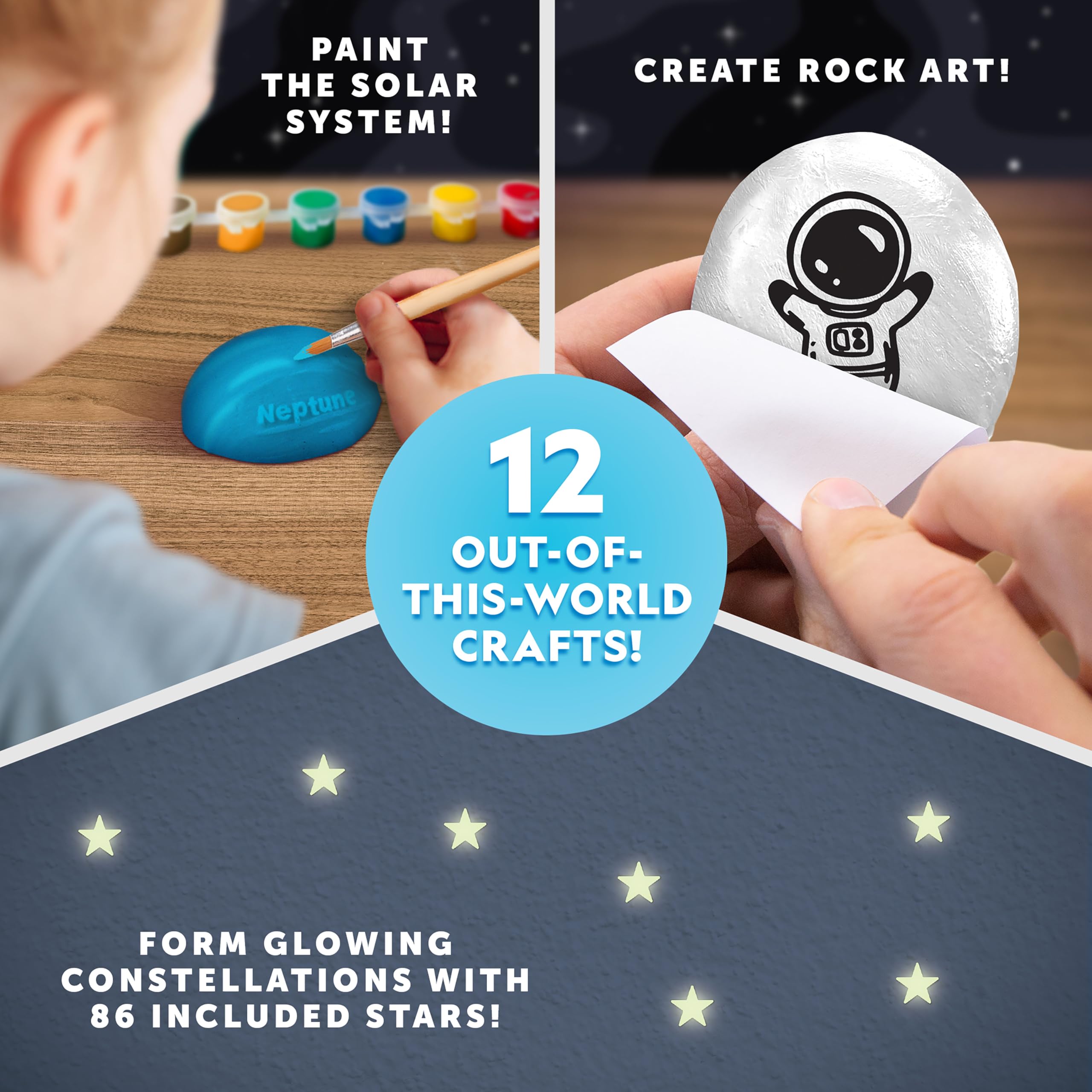 NATIONAL GEOGRAPHIC - Calendario dell'Avvento 2025, 24 giorni di esperimenti, artigianato e attività a tema spaziale, calendario natalizio per bambini