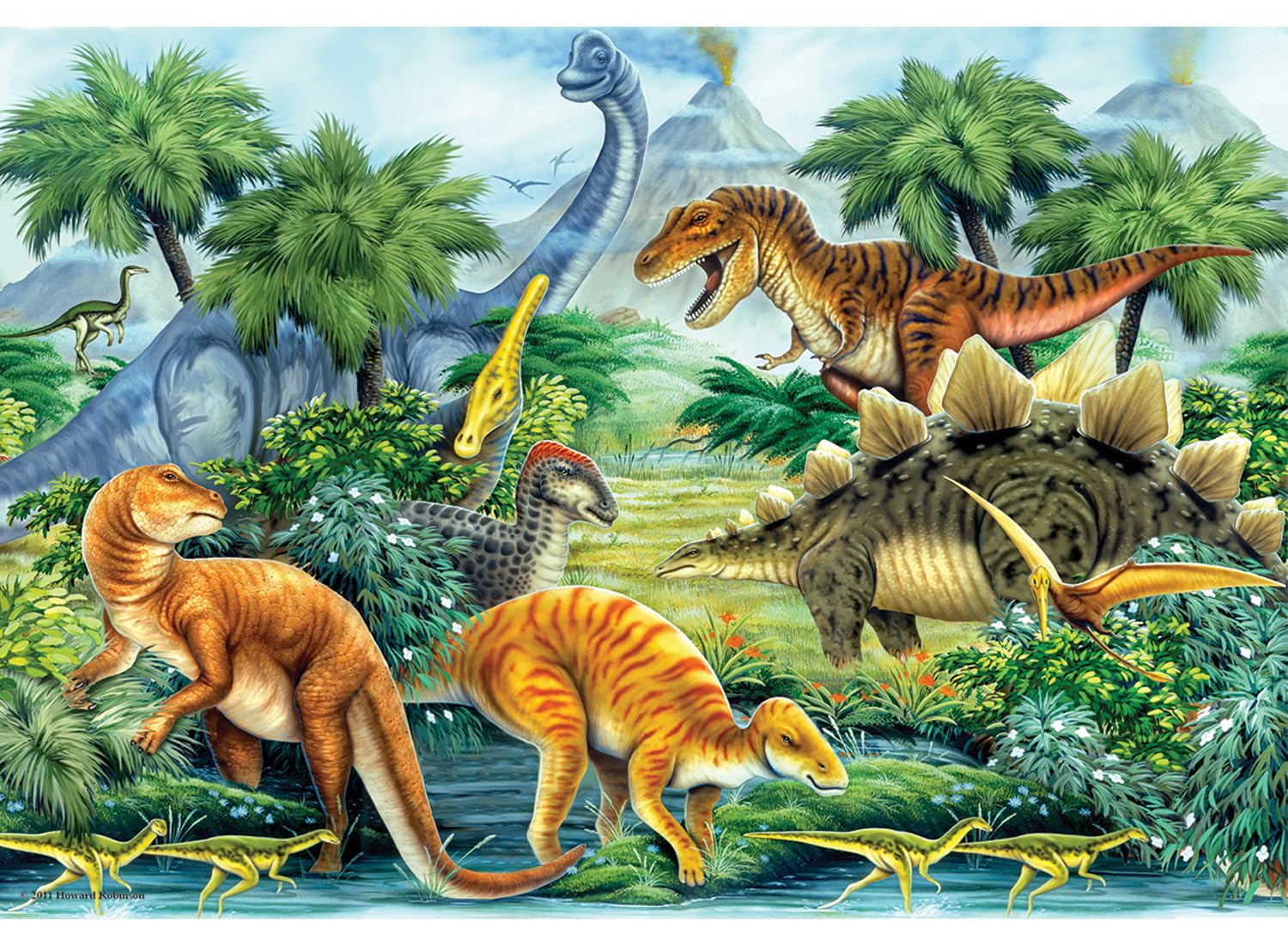 Anatolian Puzzle -Dino Valley I 260 Piece Jigsaw Puzzle # 3285