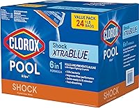 Vista 9 de Clorox® Pool&Spa™ Shock XTRABLUE® Plus, mata bacterias y algas en piscinas, listo para nadar en 15 minutos, (paquete de 6)