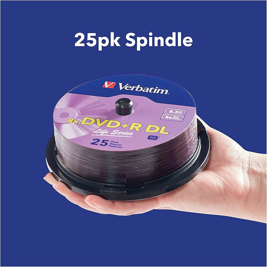 TUBE H→R  SHR      DVD Amazon.com: DVD+R DL Double Layer Logo 8X 8.5GB 240min Video
