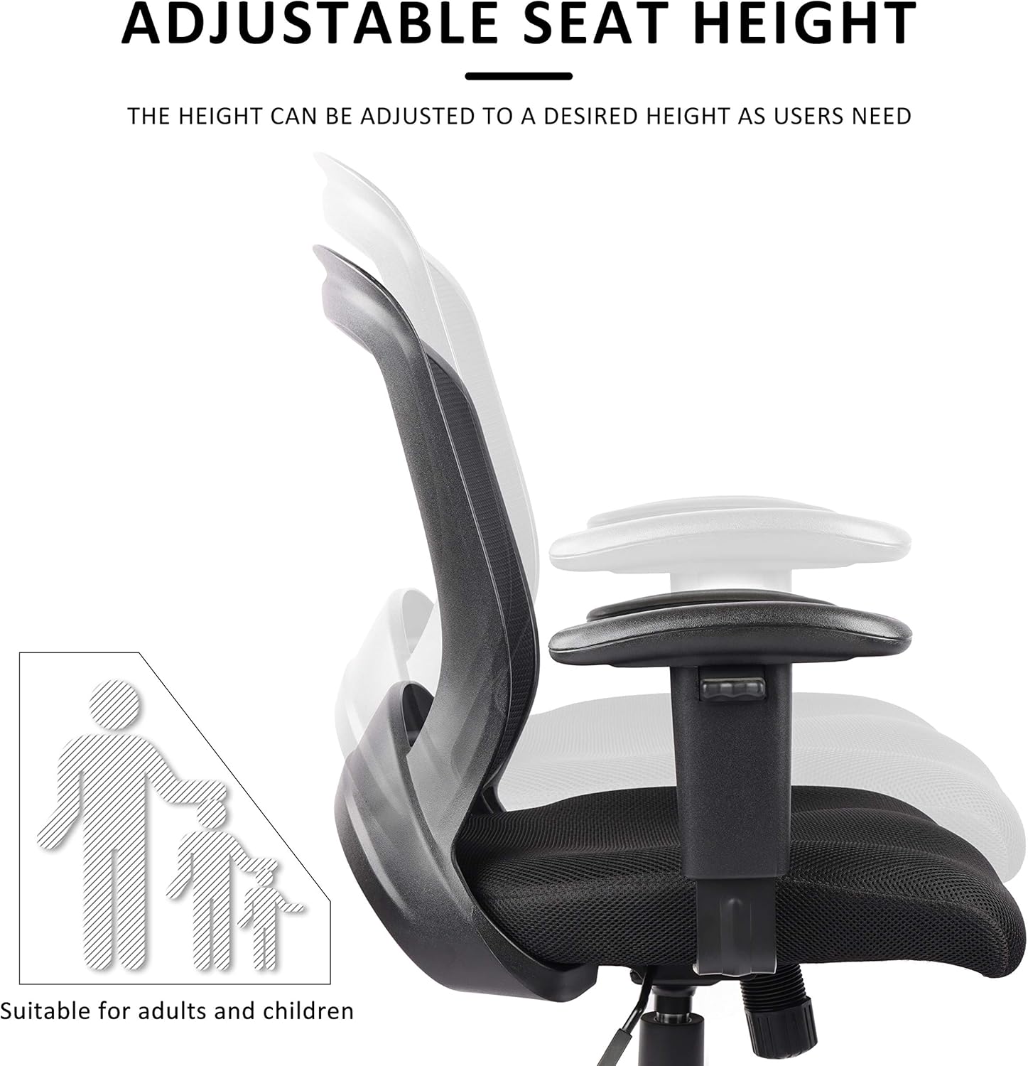 Buy Hylone Office Chair Computer Desk Chair Mesh Task Chair Swivel
