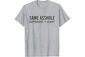 Same Asshole Different T-Shirt: Express Your Sarcasm and Wit