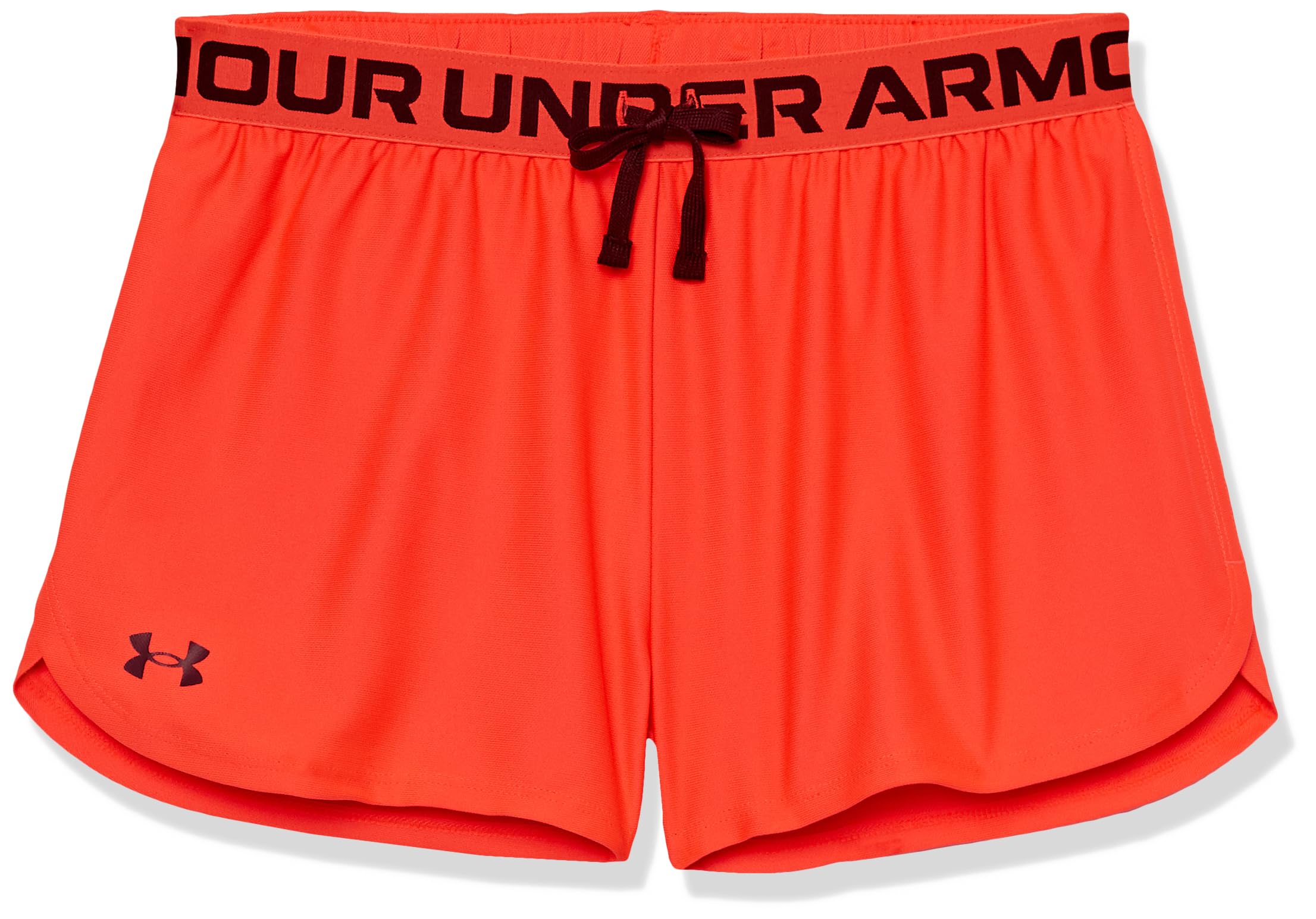 Short Play Up Solid Under Armour fille orange M