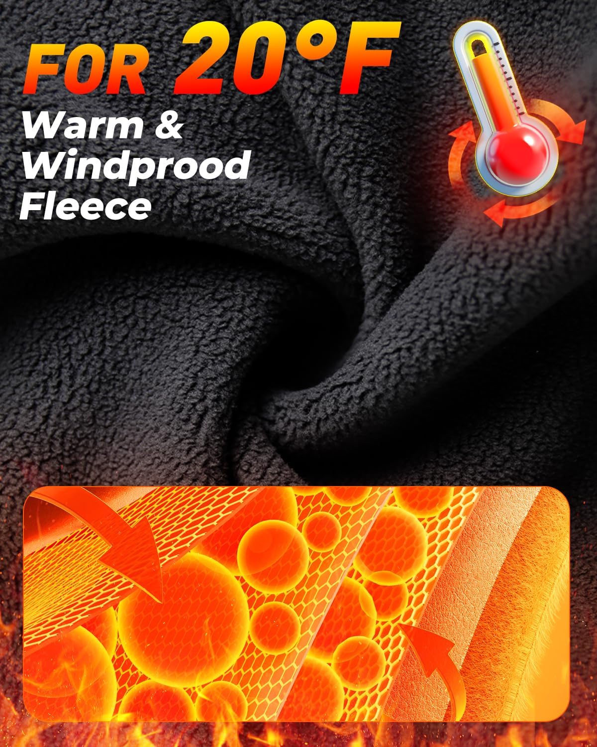 Balaclava Ski Mask for Men Women Fleece Winter Face Mask for Cold Weather Skiing Snowboarding Motorcycle Riding Outdoor Work