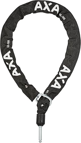 AXA Bike Lock Cadena enchufable para usar con AXA Ring Lock ULC 39.4 in de largo - 0.217 in Enlaces Frame Lock, Ebike