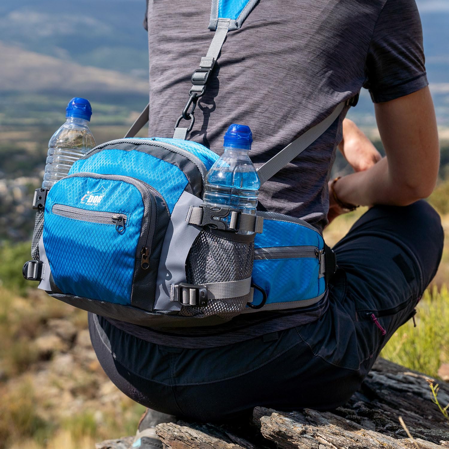 Ceinture Sac à Dos VENTOUX Gamme UPKA Taille Unique (Bleu)