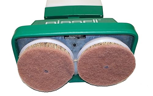 Miniatura 5 de BiSSEll BigGreen BGFS5000 - Limpiador y pulidor portátil de dos cepillos, 13 pulgadas de ancho x 7 pulgadas de profundidad x 44 pulgadas de alto,