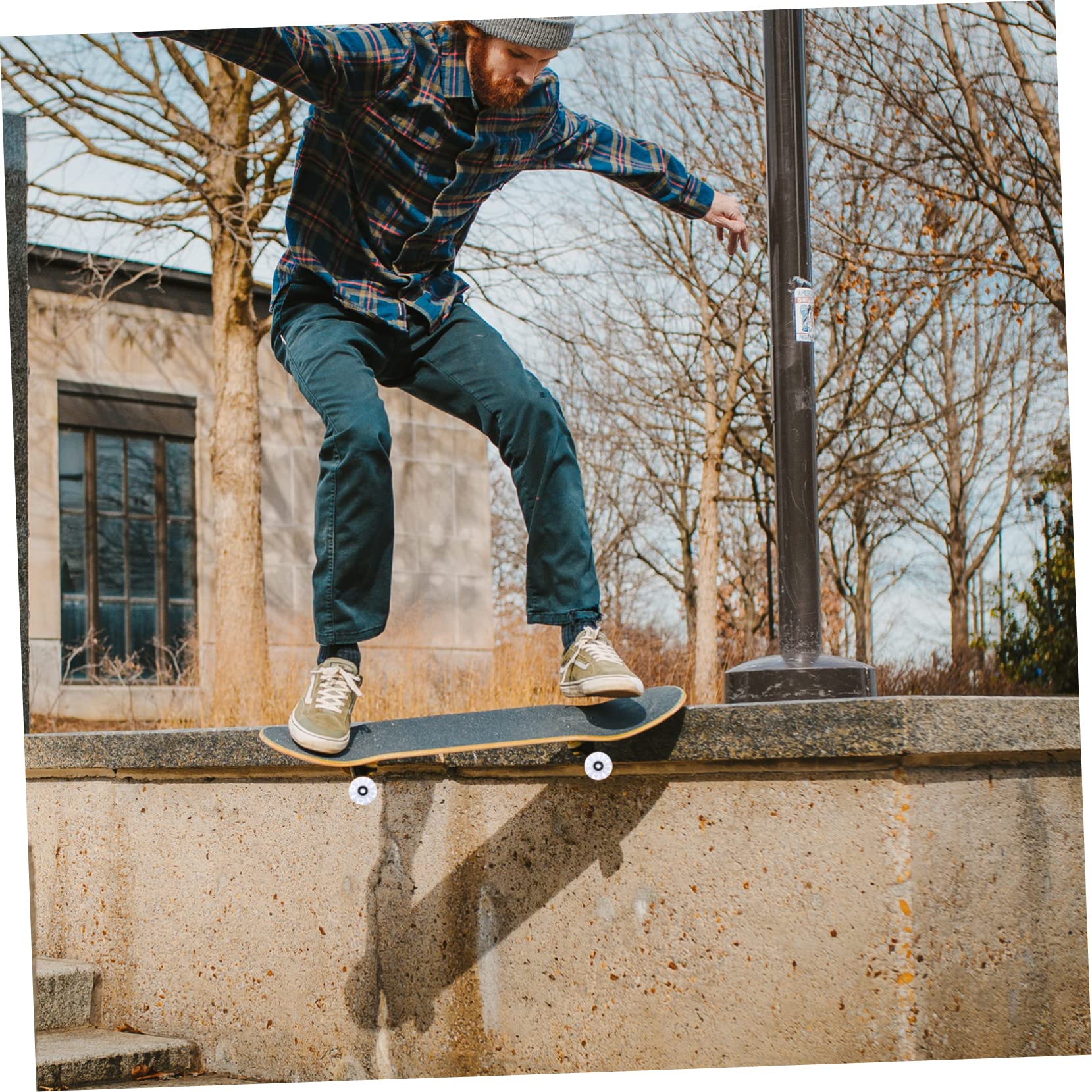 HANABASS 4pcs Led Roller Skate Wheels Flashing Skating Wheels for Roller Skates Accessories